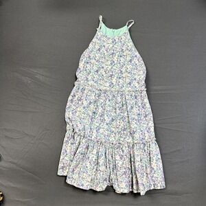 Kidpik Sleeveless Posey Halter Tiered Dress Size 10